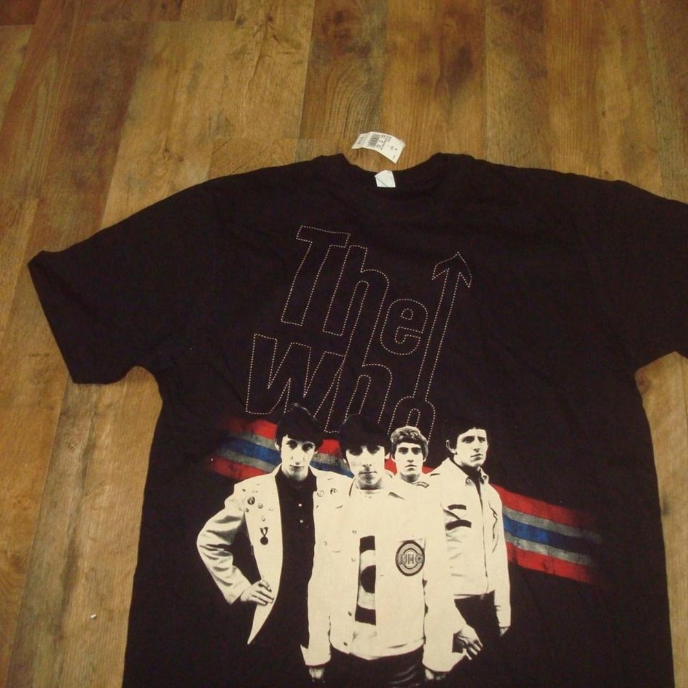 THE WHO SHIRT VINTAGE 2012 RETRO NEW